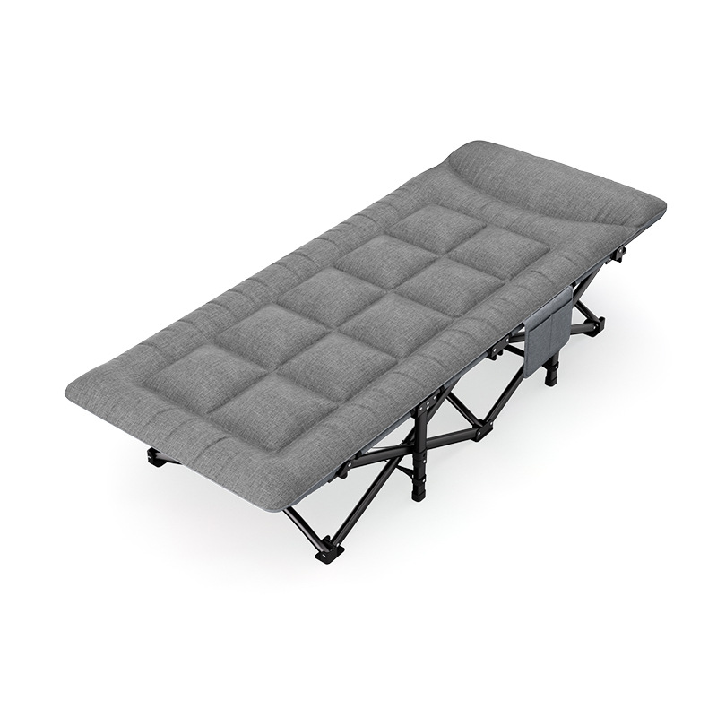Outdoor Camping Cot - Cama de Campaña Plegable Portátil de