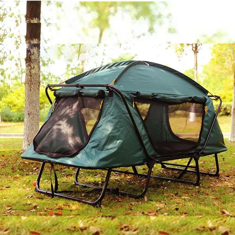 Outdoor Camping Cot - Cama de camping plegable grande y