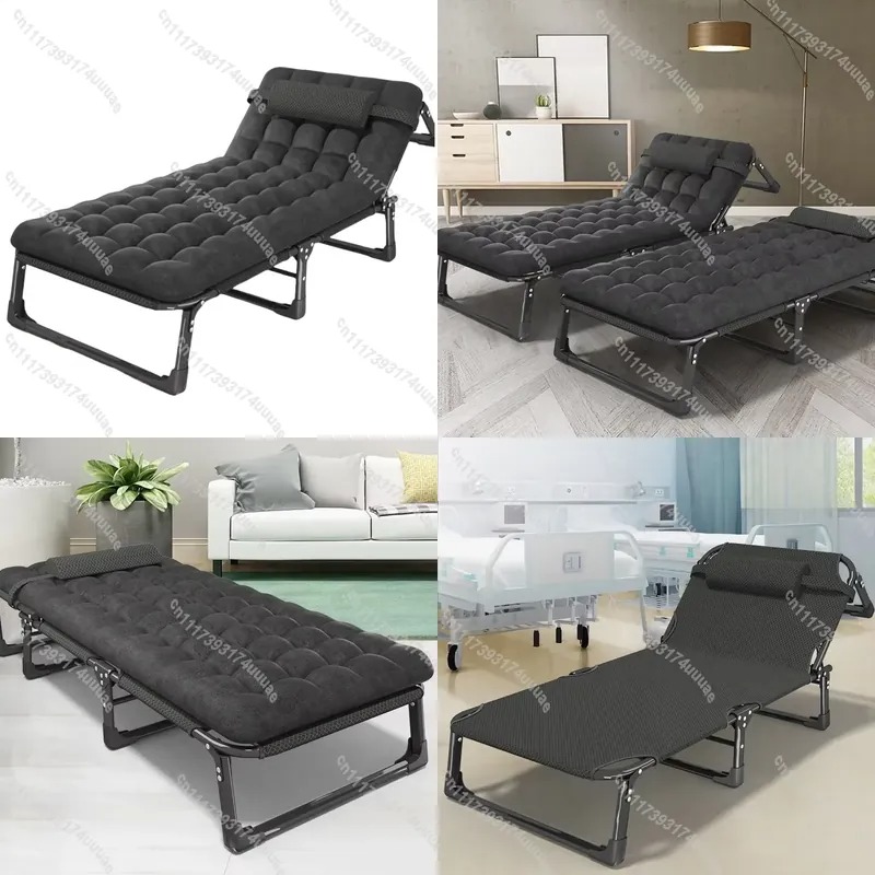 Outdoor Camping Cot - Cama Plegable Portátil para Camping, 3