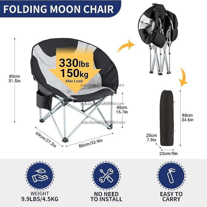 Silla de Camping Acolchada Ext - Outdoor Camping Backpack reseña y precio
