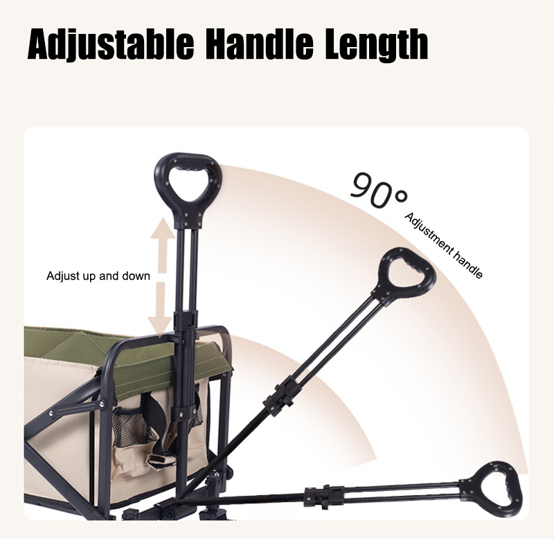 Carrito Plegable Resistente, A - Outdoor Camping Wagon reseña y precio