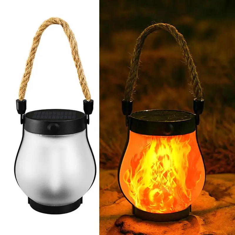 Lámpara Solar con Forma de Lla - Camping Solar Lantern reseña y precio