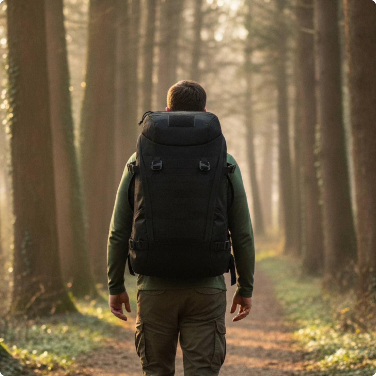 Mochila de Senderismo con Corr - Outdoor Camping Backpack reseña y precio