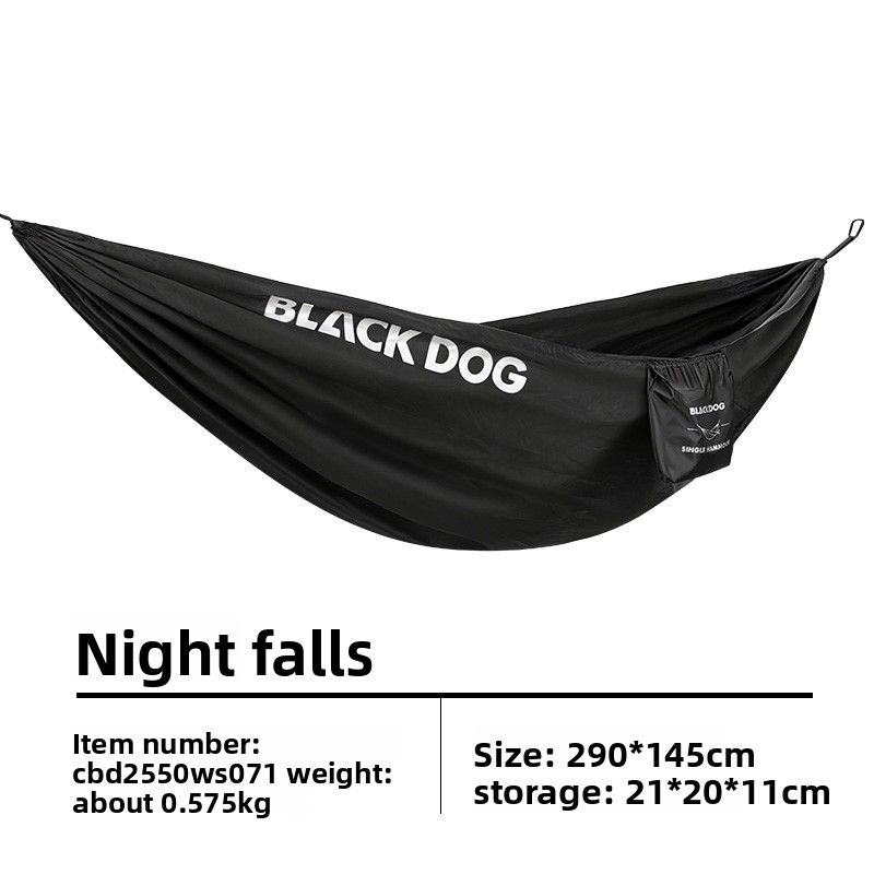 Hamaca de paracaídas de color  - Camping Hammock reseña y precio