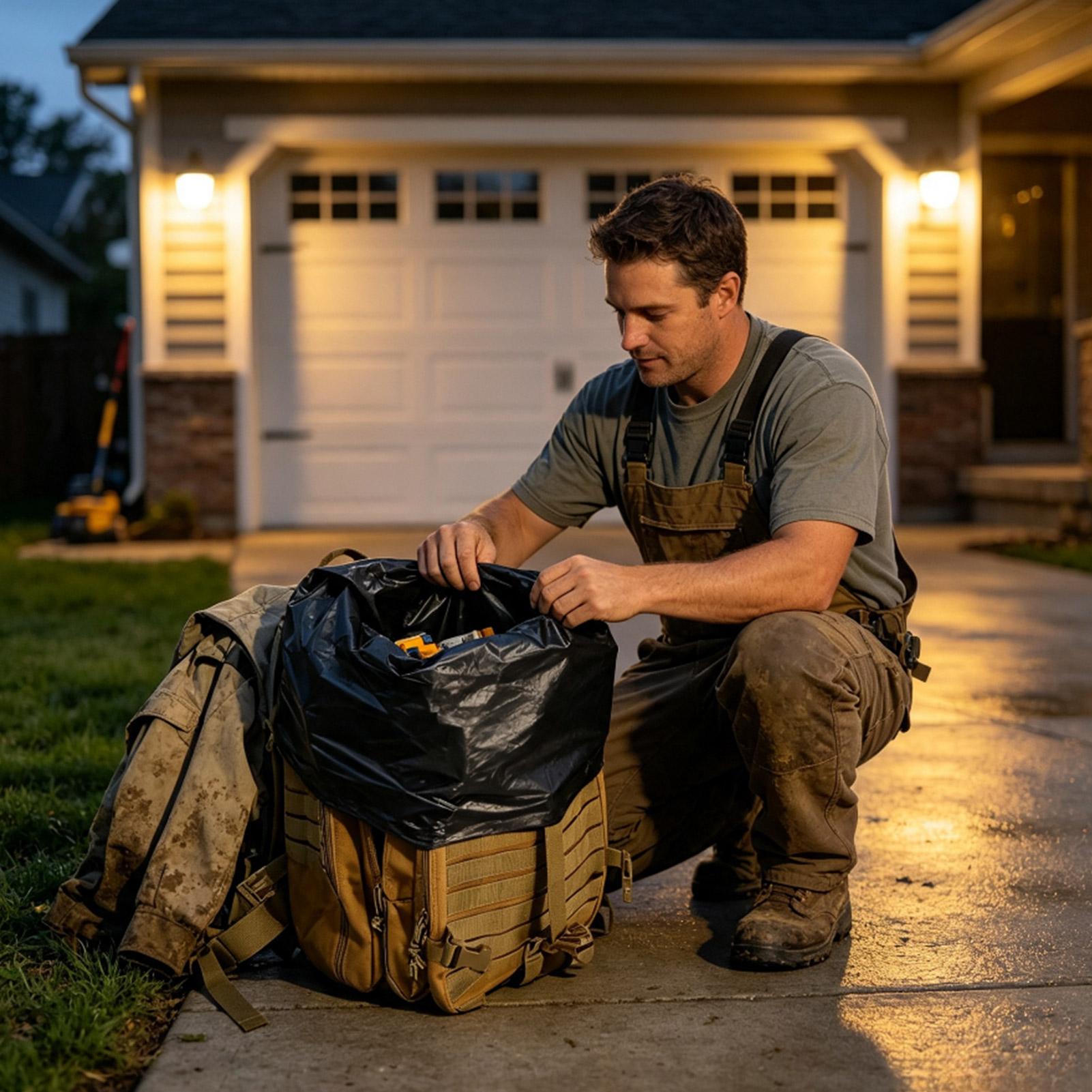 Forro Impermeable para Mochila - Outdoor Camping Backpack reseña y precio