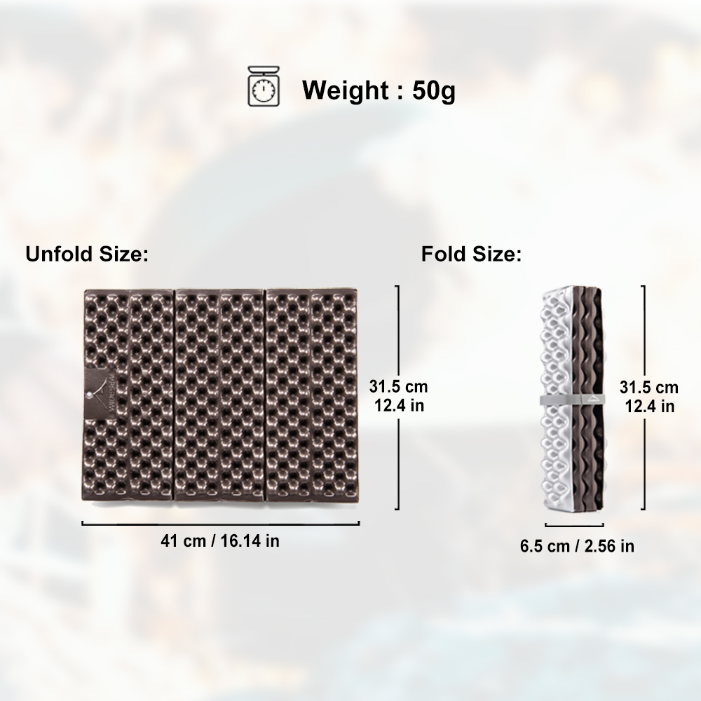Widesea-esterilla plegable ult - Outdoor Camping Rugs reseña y precio