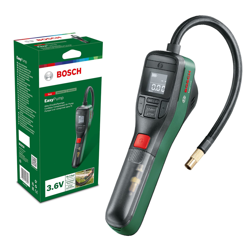 BOSCH Easy Pump, Inflador de A - Outdoor Camping Tools reseña y precio