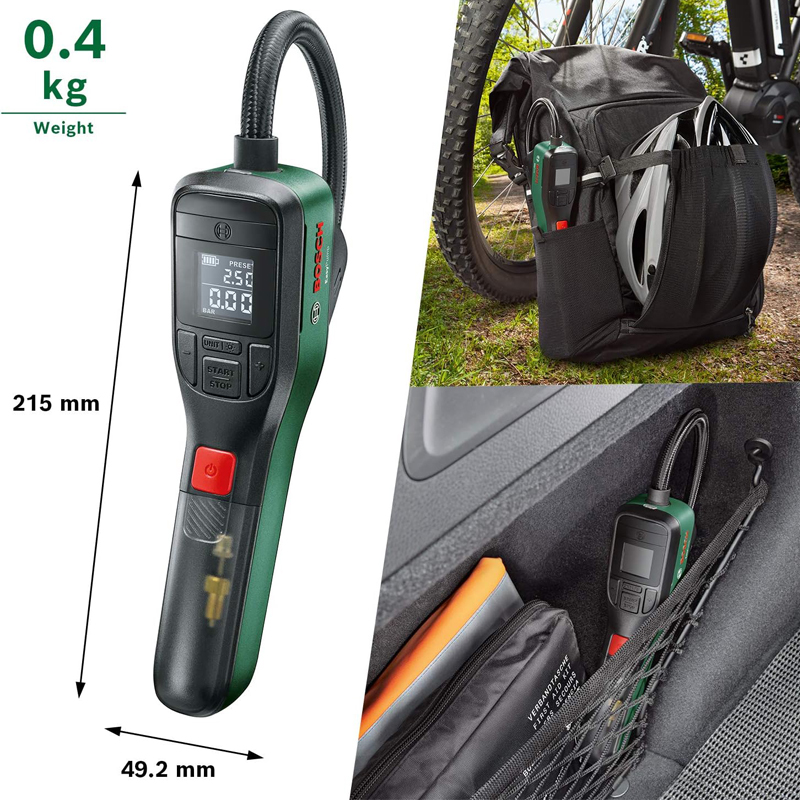 BOSCH Easy Pump, Inflador de A - Outdoor Camping Tools reseña y precio