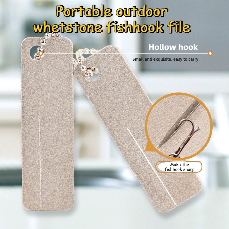 Afilador de anzuelos de pesca  - Outdoor Camping Tools reseña y precio