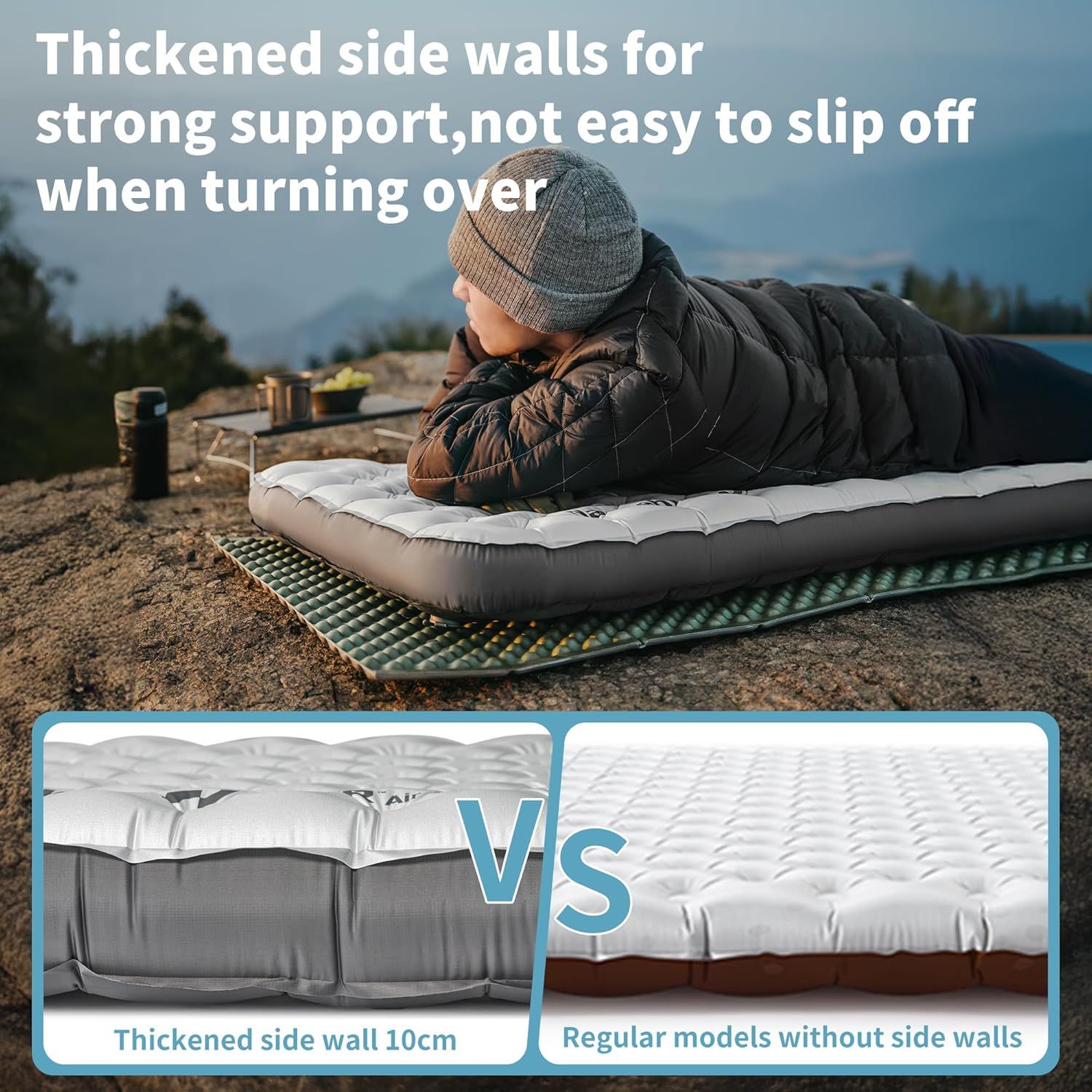 Colchón Inflable Naturehike R6 - Outdoor Camping Cot reseña y precio