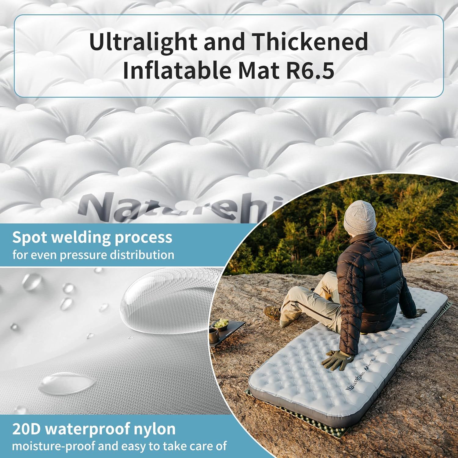 Colchón Inflable Naturehike R6 - Outdoor Camping Cot reseña y precio