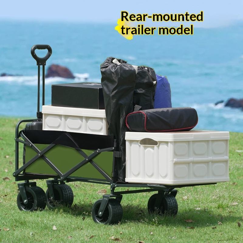 Carrito de Plataforma Plegable - Outdoor Camping Wagon reseña y precio