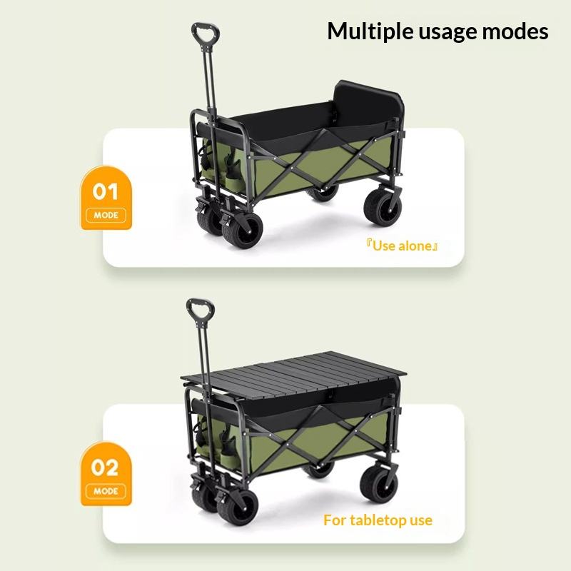 Carrito de Plataforma Plegable - Outdoor Camping Wagon reseña y precio