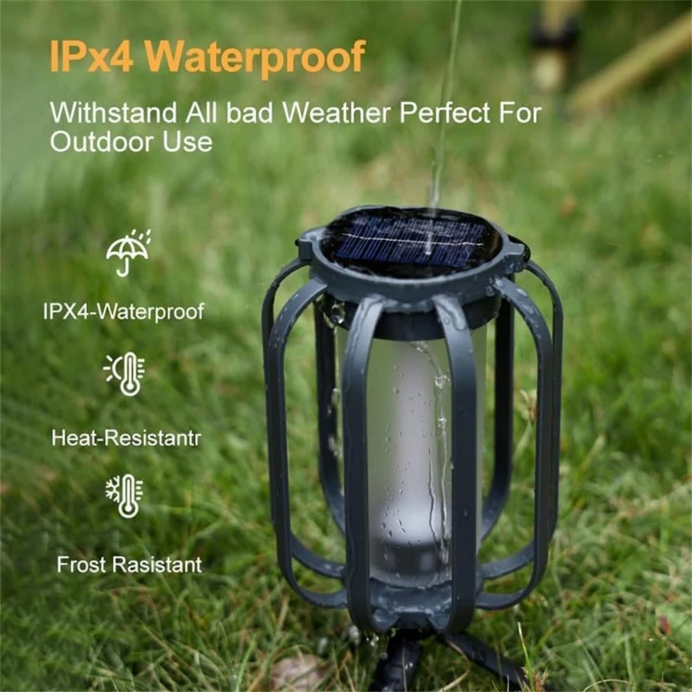 Linterna LED Portátil Vintage  - Camping Solar Lantern reseña y precio