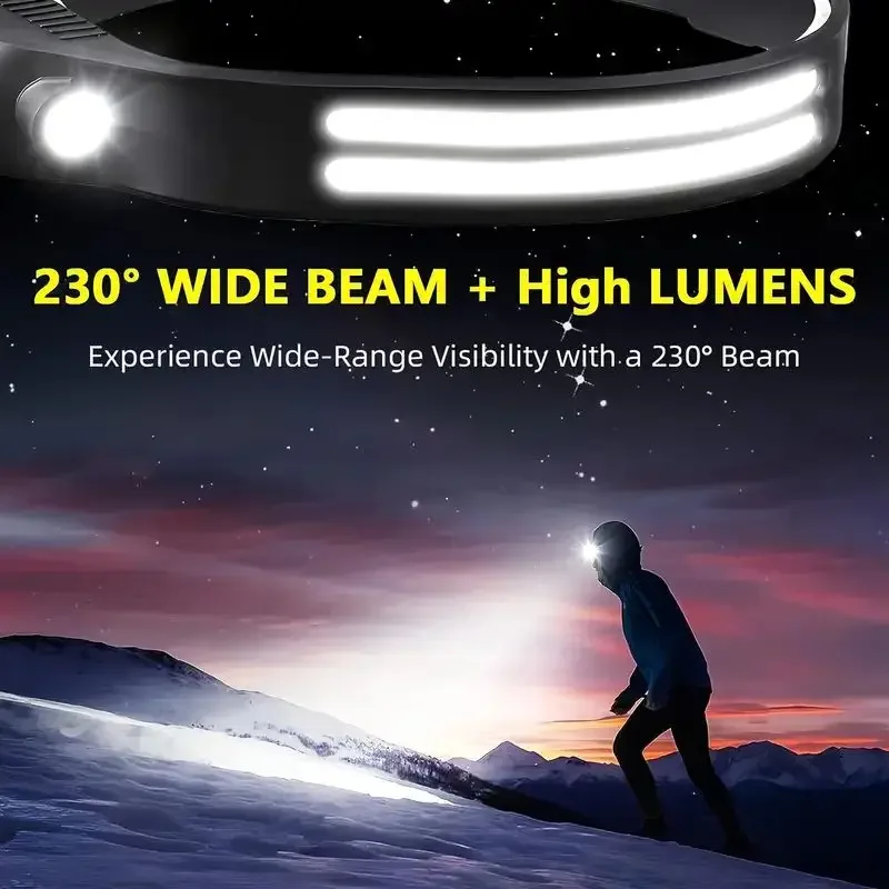 Linterna frontal LED con Senso - Outdoor Camping Adventure reseña y precio