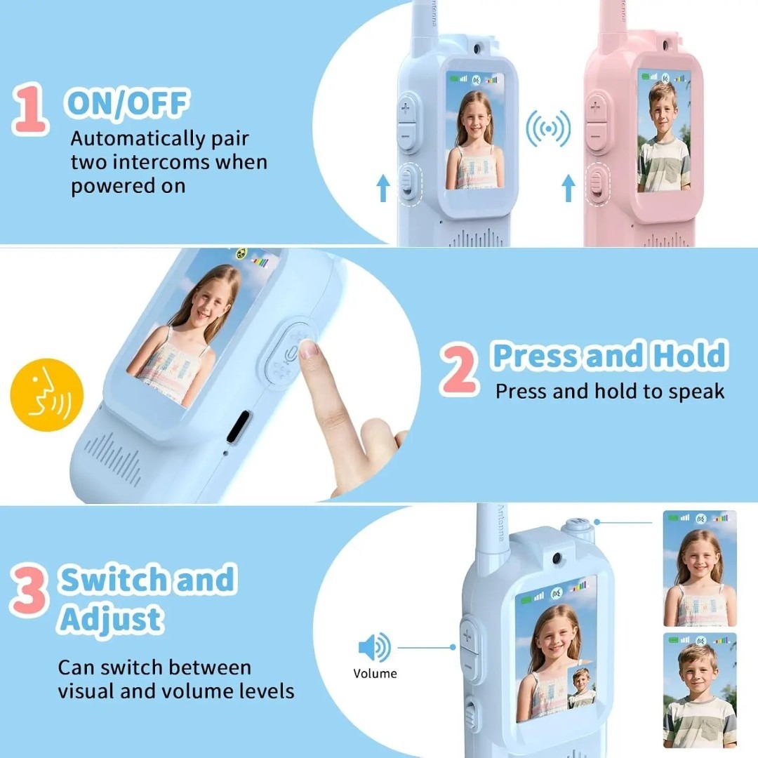 2 Walkie Talkies para Niños de - Outdoor Camping Videos reseña y precio