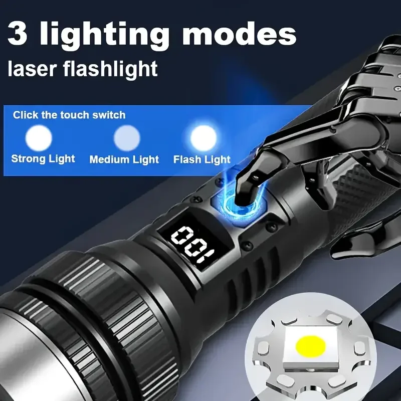 Linterna LED Potente de 900000 - Outdoor Camping Adventures reseña y precio