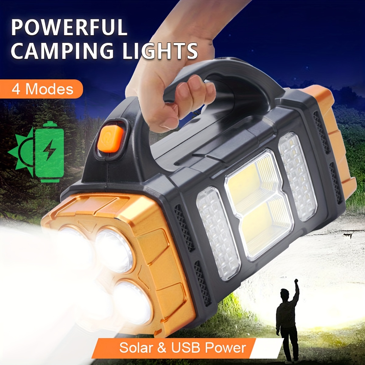 Nueva Linterna LED Solar Recar - Camping Solar Lantern reseña y precio