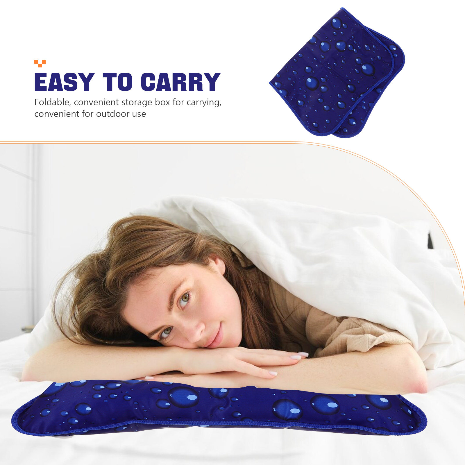 Almohada Refrescante Rellenabl - Outdoor Camping Adventures reseña y precio