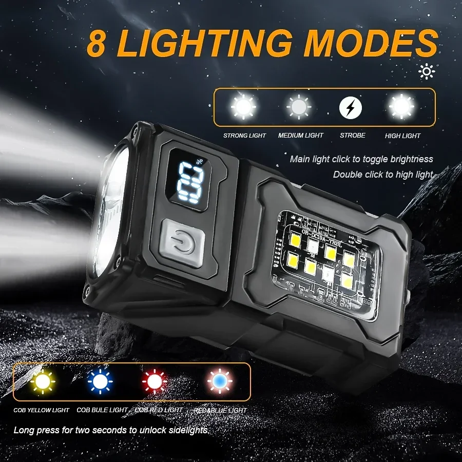 2/1 Uds linterna portátil supe - Outdoor Camping Adventure reseña y precio