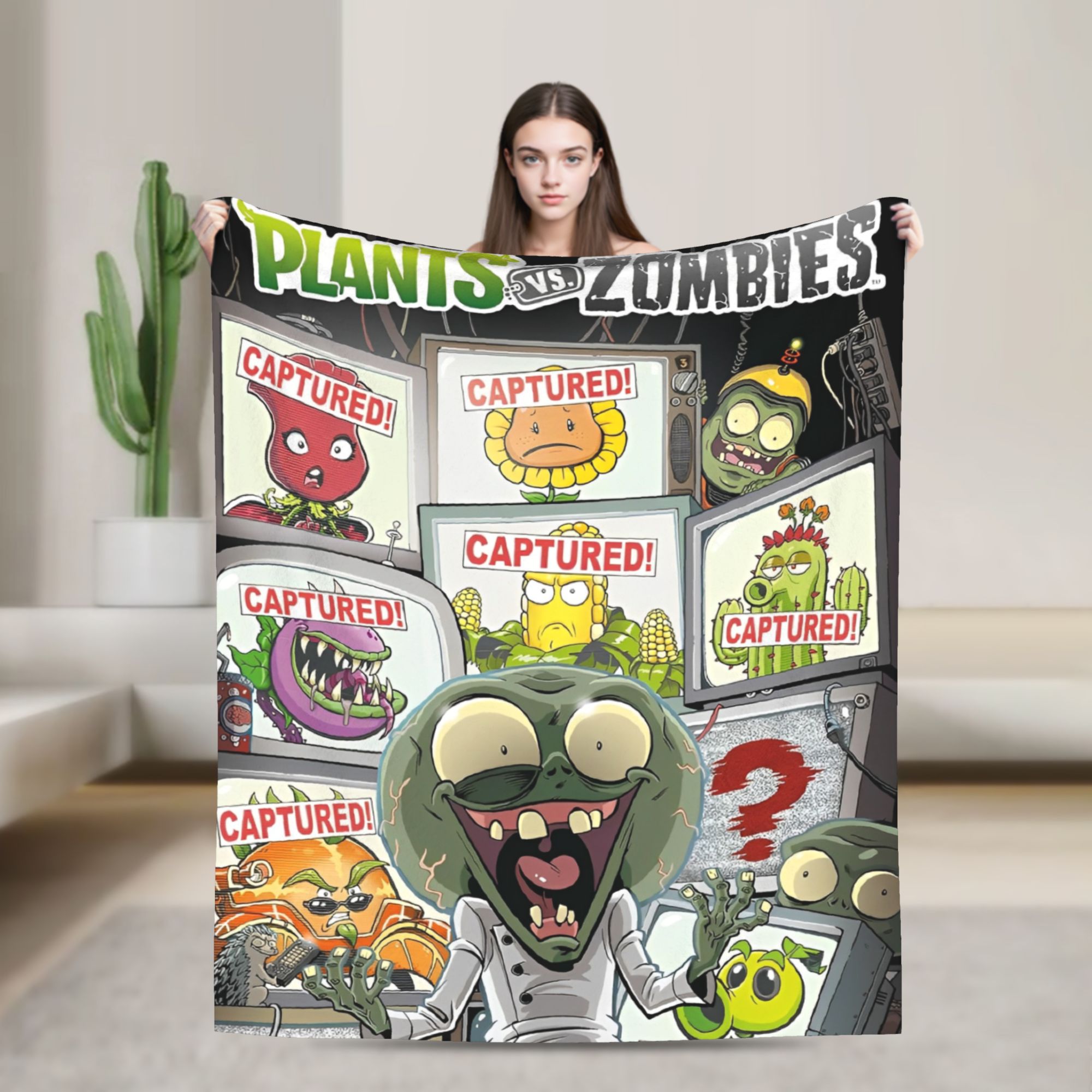 Mantas de Franela de Plants vs - Outdoor Camping Games For Adults reseña y precio