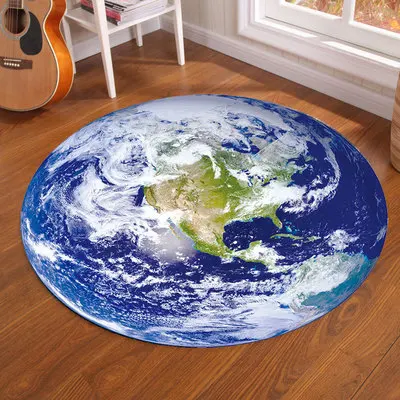 Alfombra redonda de galaxia, t - Outdoor Camping Rugs reseña y precio