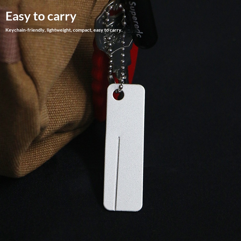 Mini piedra de afilar de diama - Outdoor Camping Tools reseña y precio