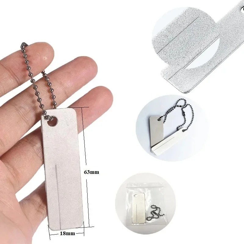 Mini piedra de afilar de diama - Outdoor Camping Tools reseña y precio