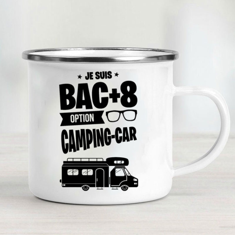 Taza de Esmalte para Autocarav - Outdoor Camping Adventures reseña y precio