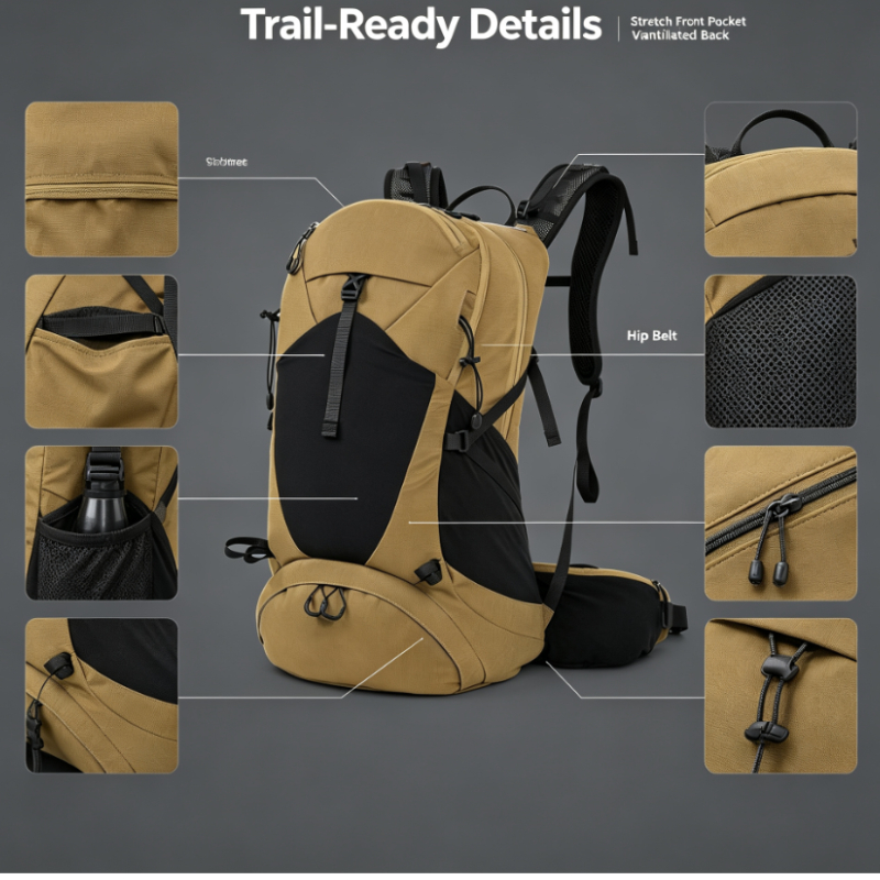 Mochila de Senderismo Grande,  - Outdoor Camping Backpack reseña y precio