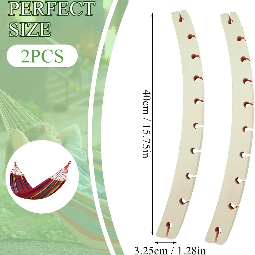 2 Barras Separadoras de Madera - Camping Hammock reseña y precio