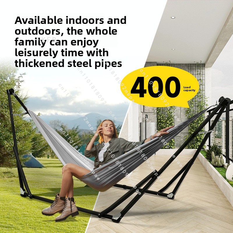 Hamaca Plegable Antivuelco de  - Camping Hammock reseña y precio