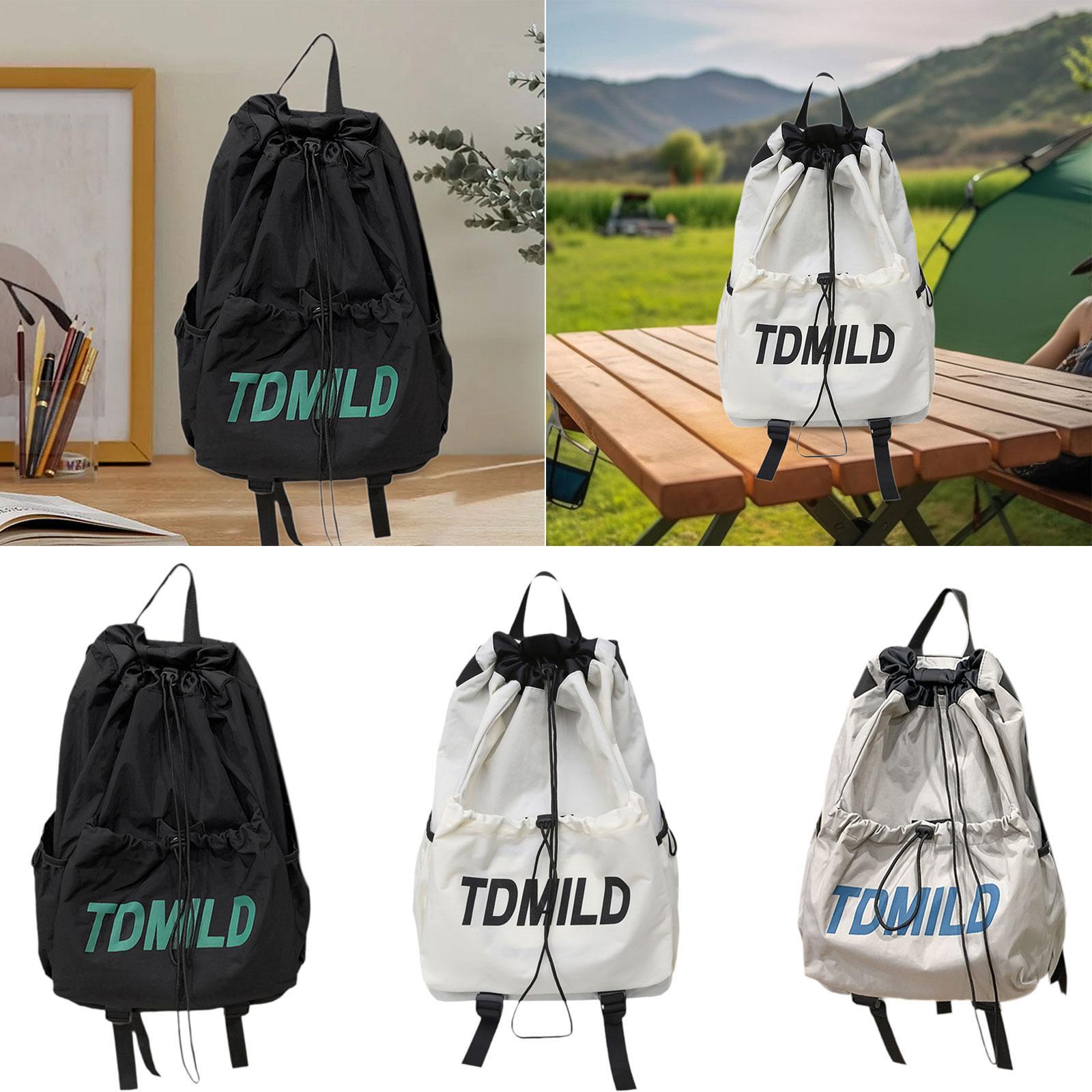 Mochila con cordón, resistente - Outdoor Camping Backpack reseña y precio