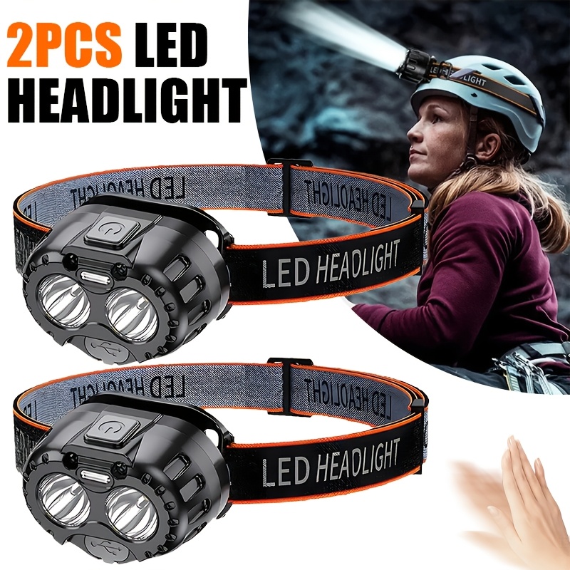 Potente Linterna Frontal LED d - Outdoor Camping Adventure reseña y precio