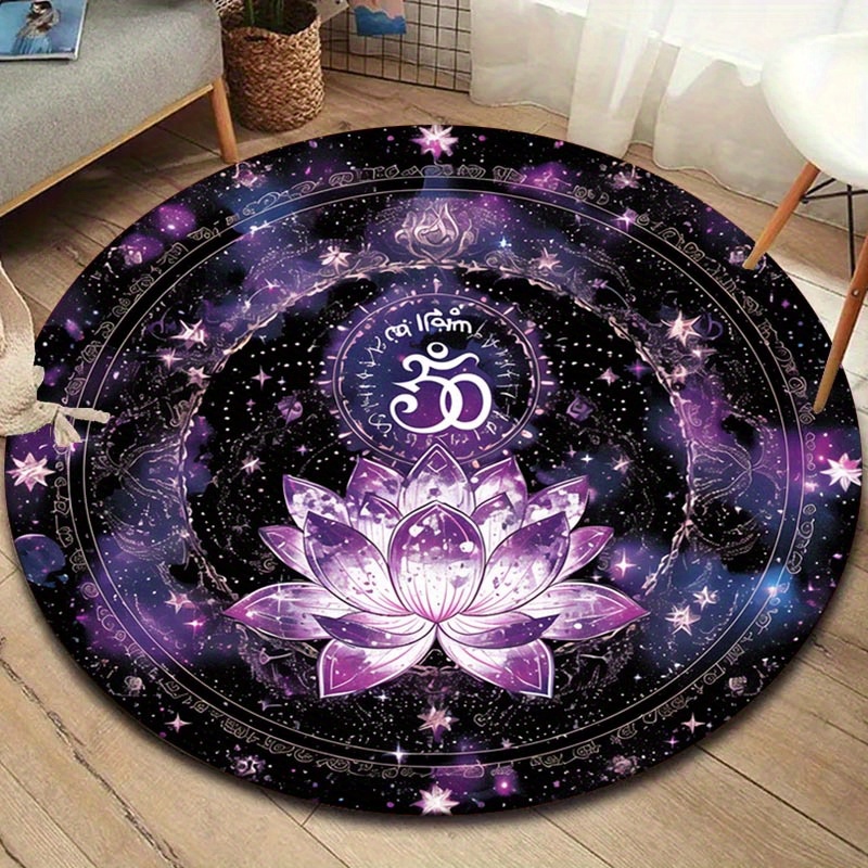 Alfombra redonda con patrón de - Outdoor Camping Games For Adults reseña y precio